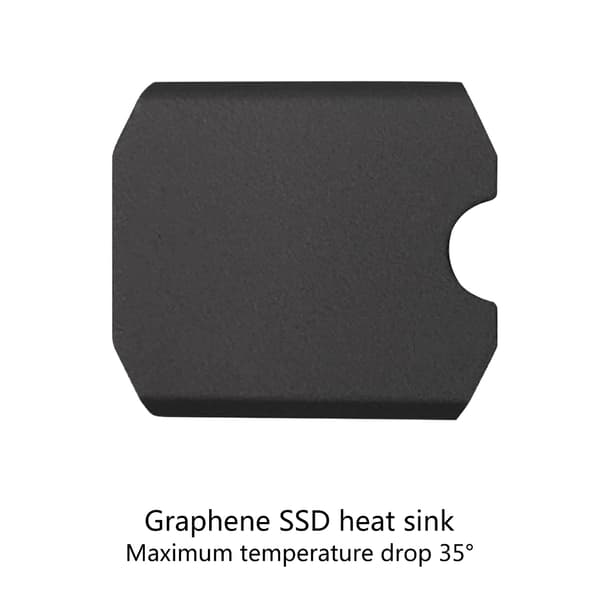 M.2 2230 NVMe Spillekonsoller SSD Kobber Køleplade Termisk Pad til SteamDeck
