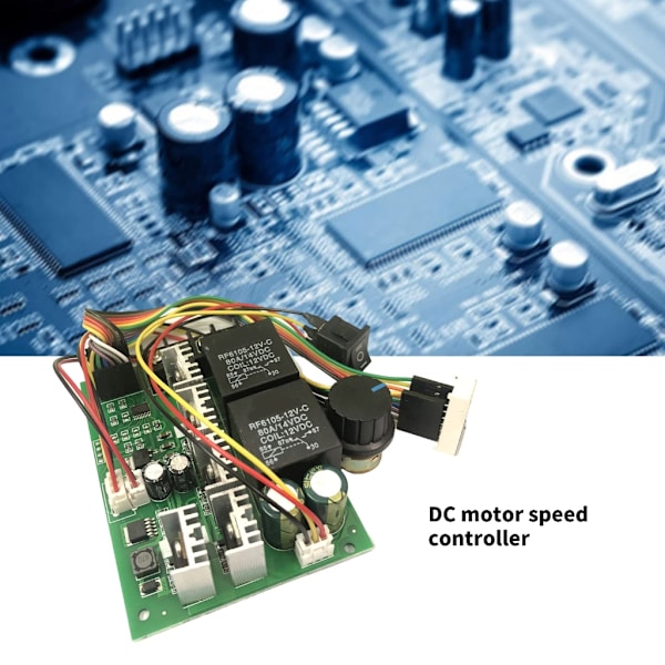 PWM-moottorin nopeudensäädin DC10-55V digitaalinen kaksisuuntainen nopeudensäädin Multicolor Without shell