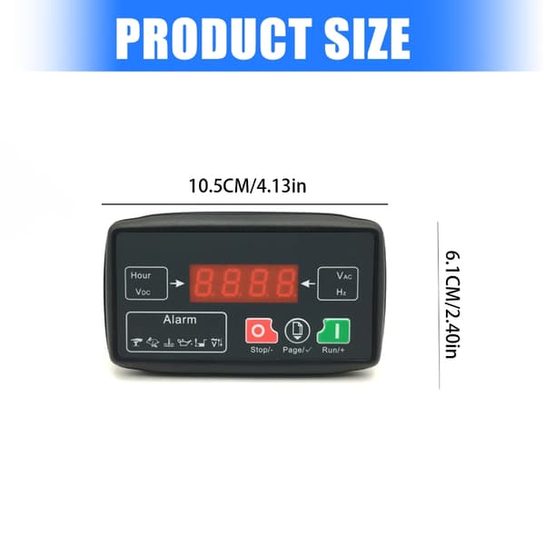 LED Display Controller Board Generator Automatisk Start og Stop