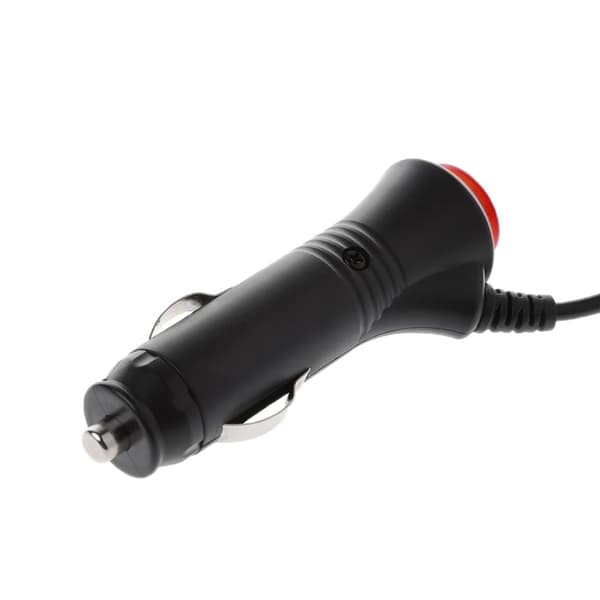DC 12V 3.5MM Biladapter Oplader Cigarettænder Strømstik Ledning GPS Kabel