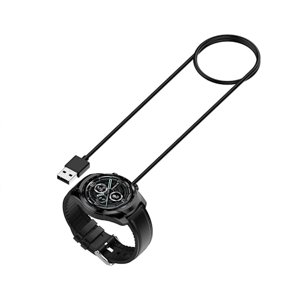 för Smart Watch Laddare Stabil Stand Monteringsfäste för Ticwatch- proX/pro3/pro3 LTE Laddningskabelhållare Power