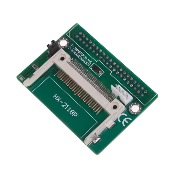 CF Compact Flash Merory Card till Vertikal 3,5" 40-pin IDE-hårddisk HDD  SSD-adapter 40-pin hona till 50pin hane 296e | Fyndiq