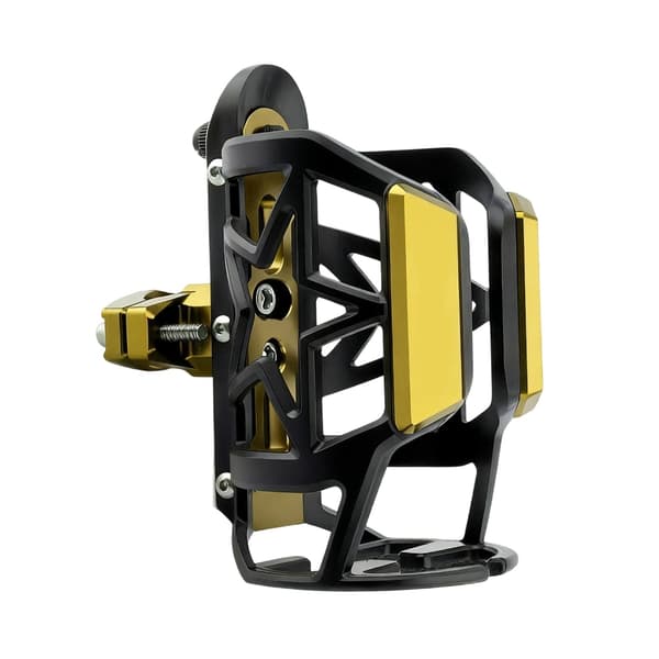 Stærk Motorcykelbeholderholder Standard 55 85mm Hurtig Montering Gold