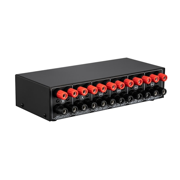 Passiv power Högtalaromkopplare 4 Amp In 2 Speaker Out
