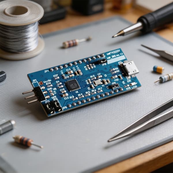 FT4222H utviklingskort USB til I2C kommunikasjonsnedlastingsmodul