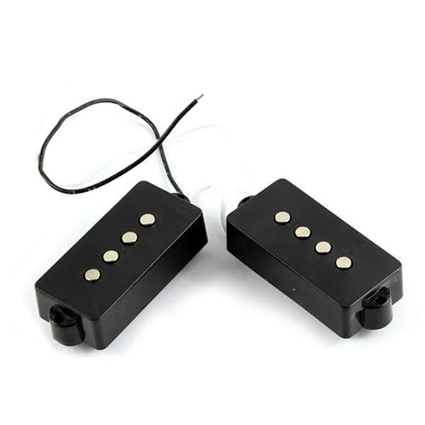 Svart 4-strängad Brusfri Pickup Set För Precision Bridge Pickup Set ny