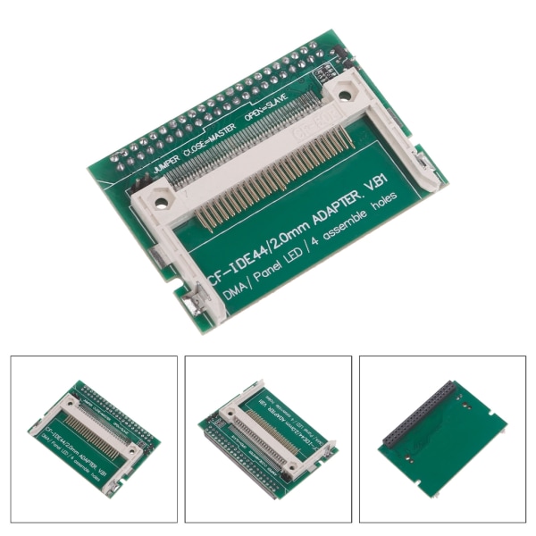 CF Compact Flash Merory Card till Vertikal 2,5" 40-pin IDE-hårddisk HDD  SSD-adapter 40pin hona till 50pin hane 164f | Fyndiq
