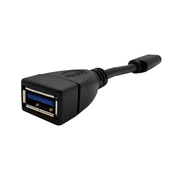 USB A till USB Typ C-adapter för effektiv datasynkronisering OTG-datakabel 10 cm