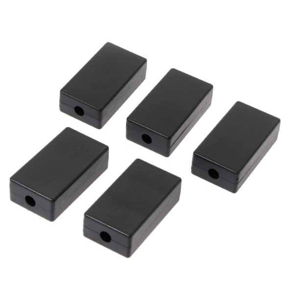 5 Styck Nytt plast elektronisk projektlåda kapsling Instrument för case DIY 48x26x