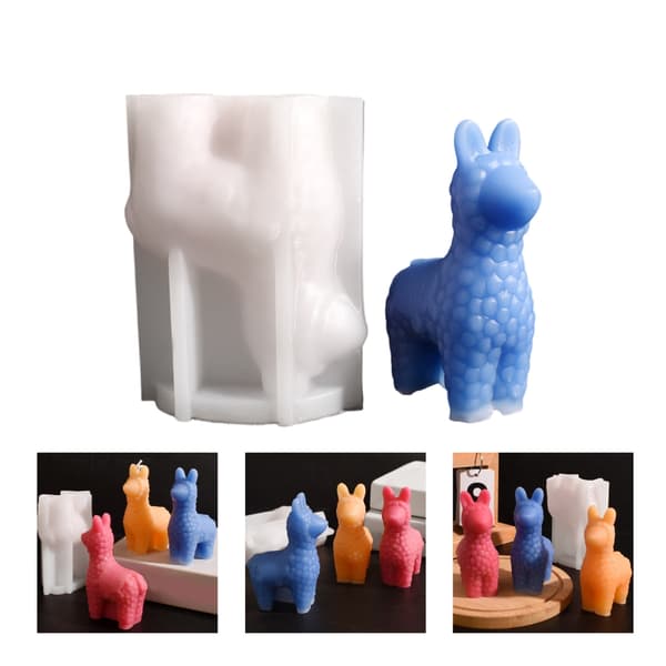 Let Slip Alpacas Lysform til Hjemme- og Begivenhedsdekoration Ornamentform