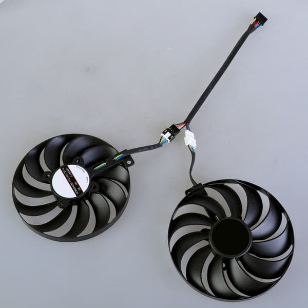 Effektiv GPU-vifte FDC10U12S9-C for RX5500XT GPU-vifte forbedrer kjølingen i spill