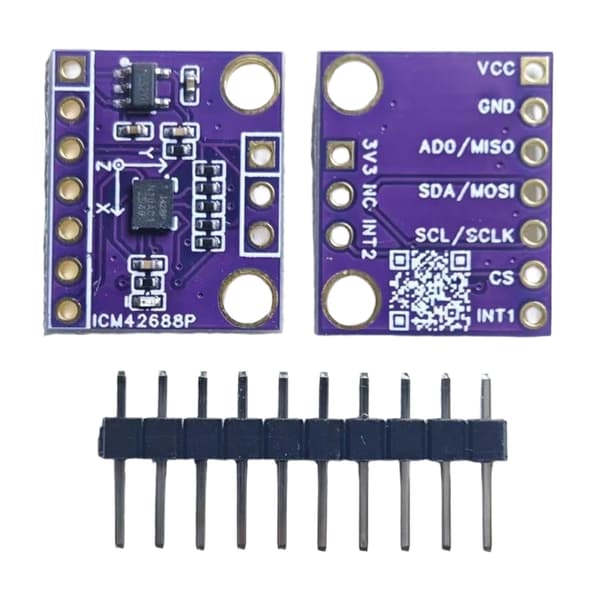 6-akset gyroskop-accelerometermodul ICM42688 sensormodul til wearables