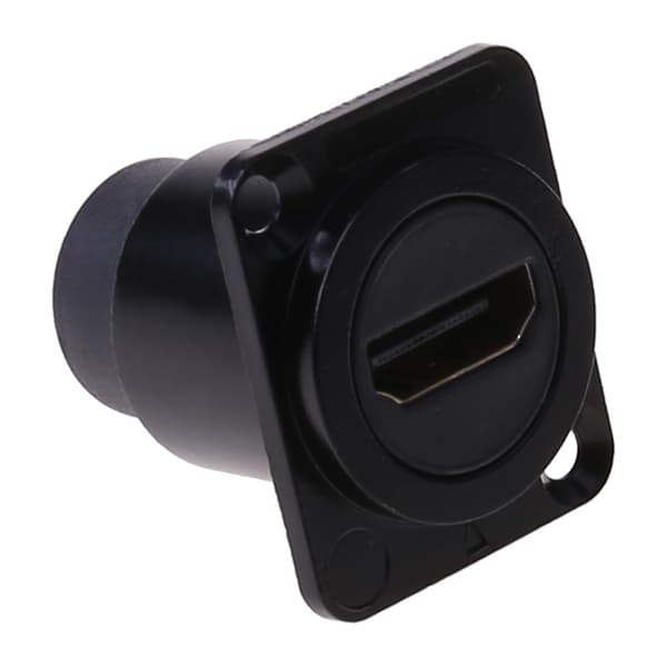 HDMI-kompatibel D-type Socket Netværksstik Chassis Panelmonteret Audio Connector