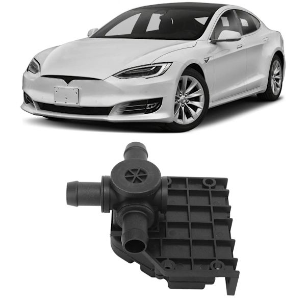 För Model S/X 3-vägs Värmekontroll Kylvätskesystem Vattenpump Ventiler 600738400B