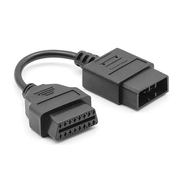 Bil OBD2 Diagnostisk Adapterkabel 9-pinners Kontakt for Effektiv Feildeteksjon
