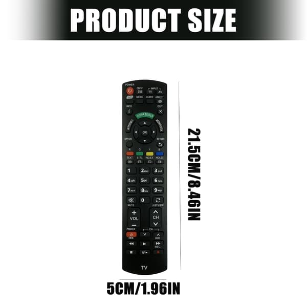 Ergonomisk erstatningsfjernbetjening til N2QAYB000747-controller