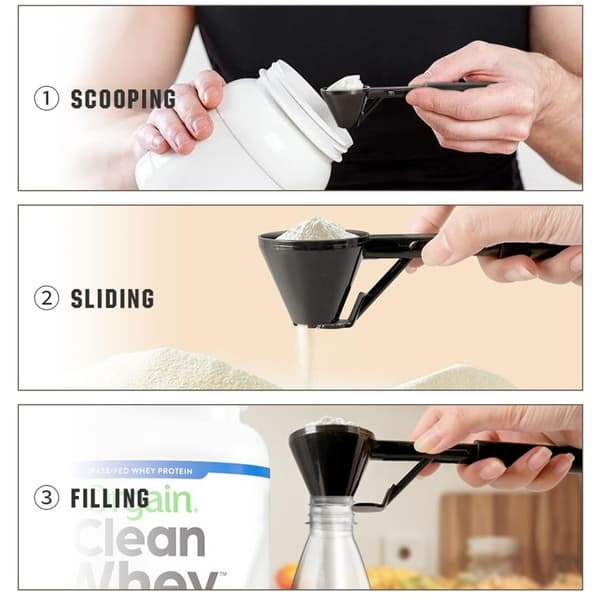 Måleskjeer for konsistente målinger av kaffe- og melkepulver