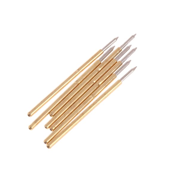 Fjederbelastede testprober Pogo Pin Længde 16mm Diameter 0.5mm 100 Stykker