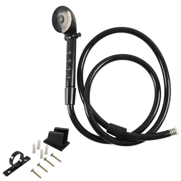 Duschslang 1,5M ABS Flexibel Rör För Husvagnar Husbil Badrumsinstallation White shower kit
