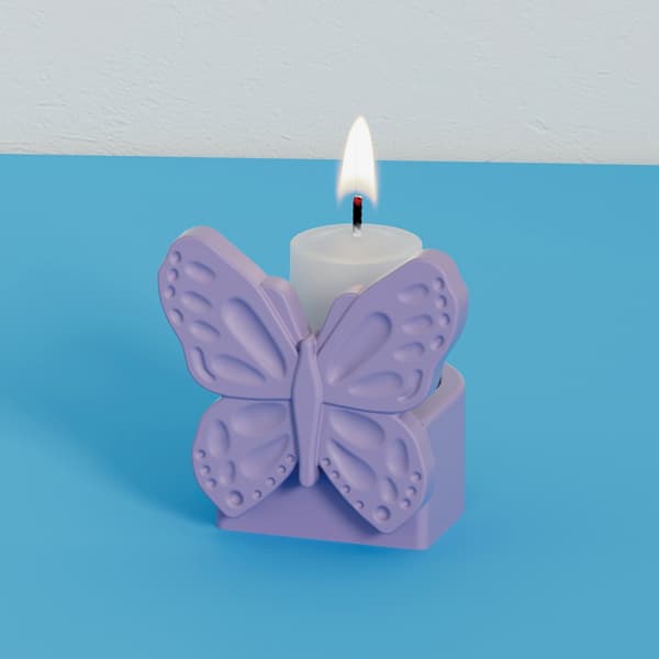 Tett Elastomer Craft Cast Sommerfugl Oppbevaringsboks Plan For DIY-entusiaster