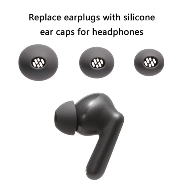 4 Par Silikon Øreplugger for Buds 2 In-ear Hodetelefoner Blue