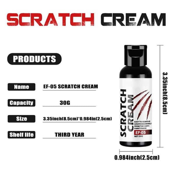 Professionel bilridsefjerner voks bilridse reparationscreme til bil