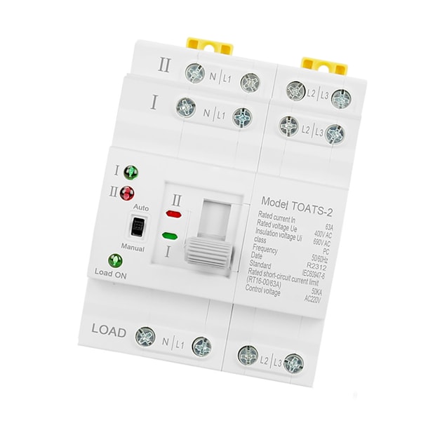 Dubbel kraft  Automatisk omkopplare Hem elektrisk styrning 220V/110V 220V 4P