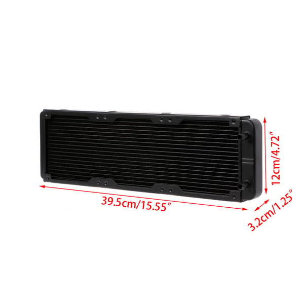 PC Vand Varmeveksler Computer Aluminium Varme Radiator Køleplade til Computer