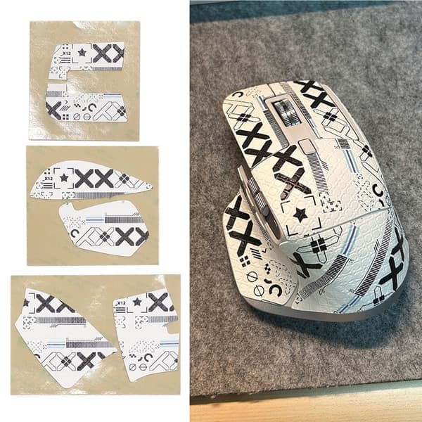 Tynd museskind til MX 3S mus skridsikker griptape raffineret greb