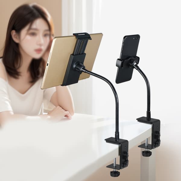 Sängyn tablettiteline, säädettävä tabletin puhelimen sänkyteline 360 astetta