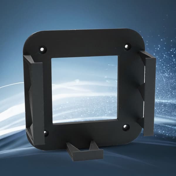 Metalholder til under skrivebordet til mini computer desktop organiseringsstand