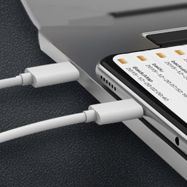 USB C til Micro USB opladerkabel dataoverførselsledning til bærbar telefon 1m