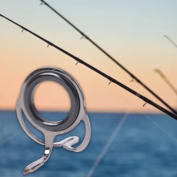 Fiske solide ringer Stål havfiske sluk koblinger Jigging ringer svivler