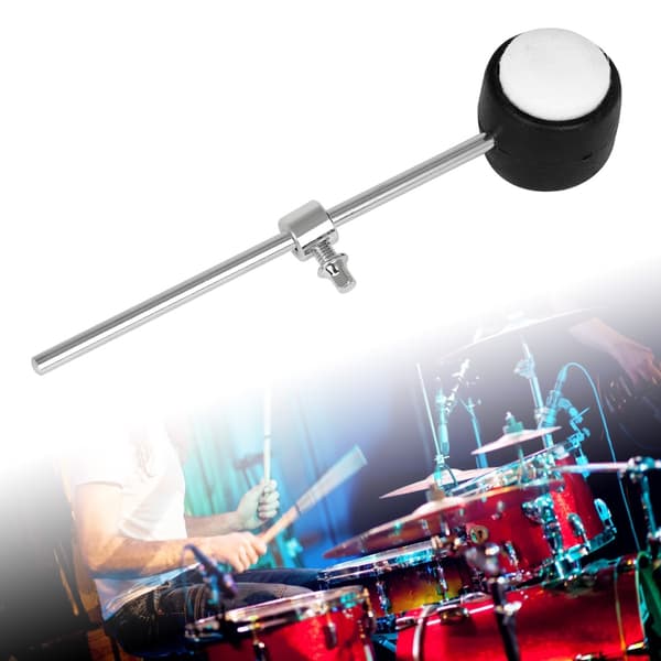 Instrumenttilbehør Basstrommepedal Visp med Ergonomisk Metallgrep