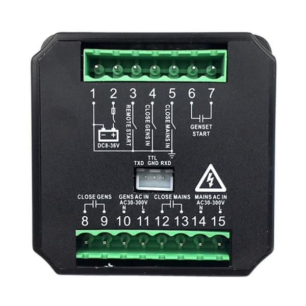 Genset ATS-kontroller ATS220 Elektrisk generatorpanel Auto Manuell LED