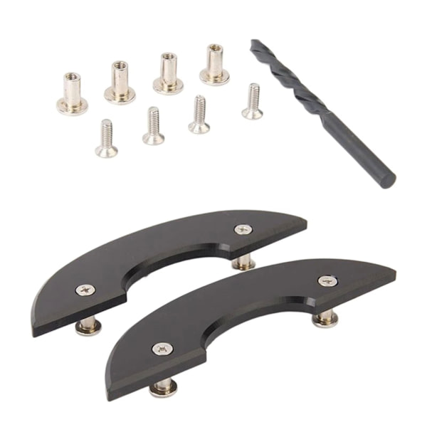 Skateboard Deck Guards Protector Plast Longboards Deck Bottom Guard Tålig