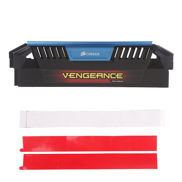 1 Sæt RAM Køleplade Radiator Køling Køleplade Køler til DDR2 DDR3 DDR4 Desktop Hukommelse Varmeafledningspude