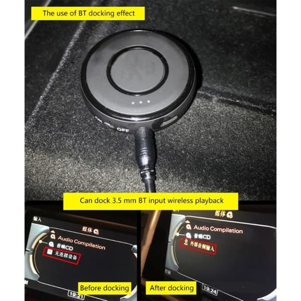 AMI til Aux 3,5 mm stereoadapterkabel til W207 W204 W221 bilradioforbindelse