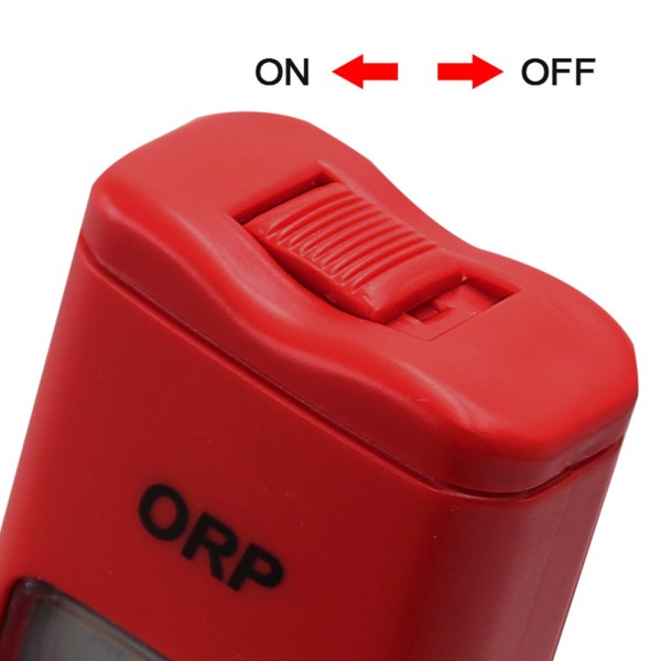 Exakt ORP Digital vattentestare ±50mV Hög noggrannhet Vattenkvalitetstestare Penna 1mV Upplösning 1-punktskalibrering