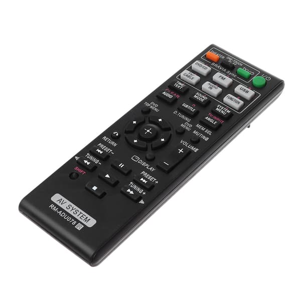 RM-ADU078 Erstatningsfjernkontroll for AV-system DAV-TZ710