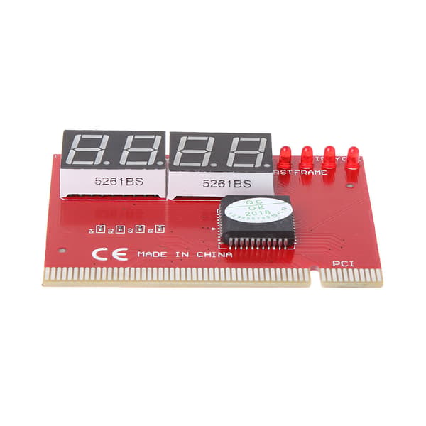 PC Dator Moderkortsanalysator Kit Digital PCI 4-siffrig PCI & ISA PC-testare