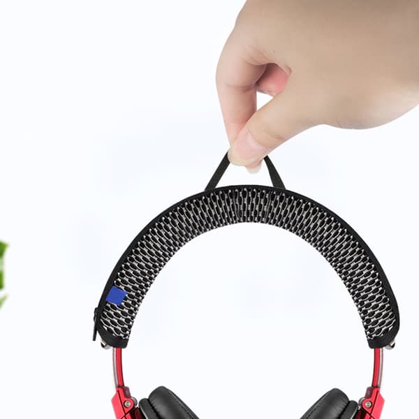 Vaskbart hodebåndtrekk for ATH-AR5BT AR5IS hodetelefonbøyle Black grid