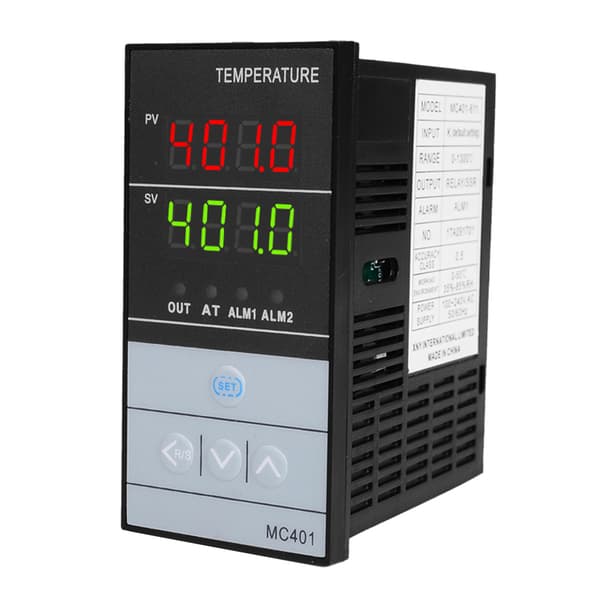 Digital PID temperaturkontroller termostatregulator Pt100 MC401 85-265VAC