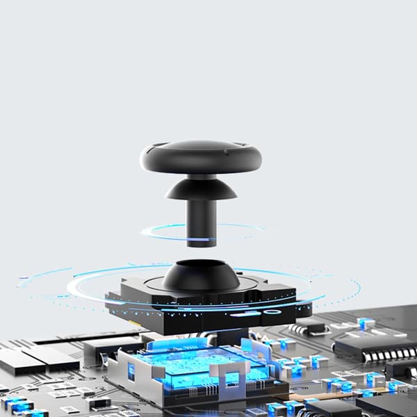 Hall Effect Joysticks för Switches Oled Lite Controllers 3D Analoga Spakar