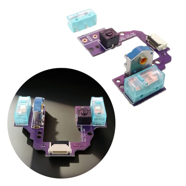 MicroSwitch Knap Board til GPROX Superlight2 Mus Øvre Bundkort 3
