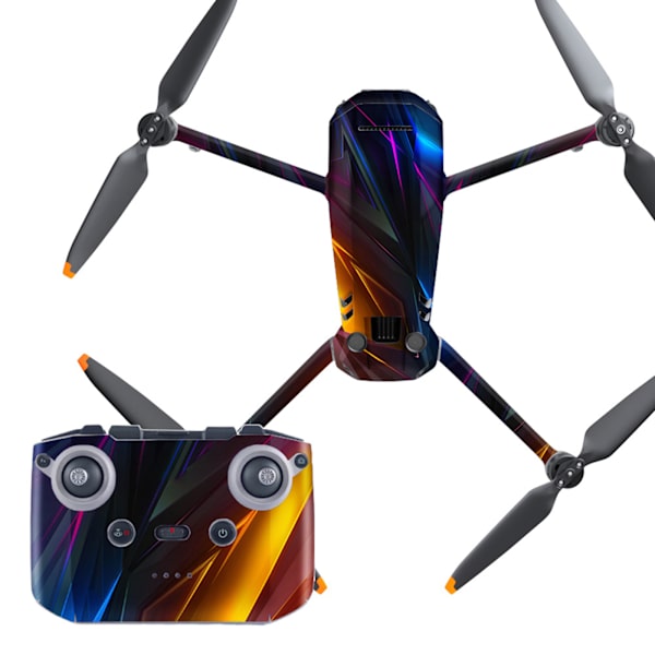Vattentätt självhäftande PVC Drone Skin Kroppsskydd Fjärrkontroll Armskydd för Mavic 3 Tillbehör