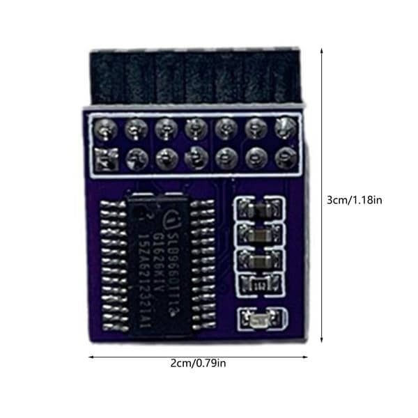 14Pin TPM 2.0 Modul LPC Kryptering TPM Modul Board til Bundkort