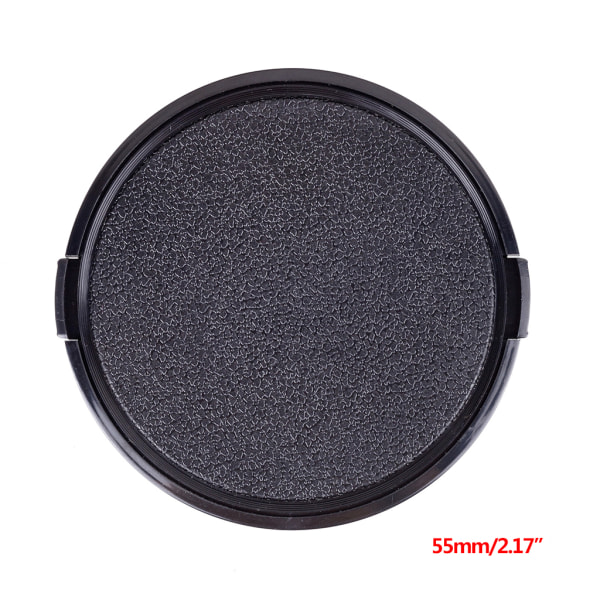 55MM Universal plast Snap-on cover Cap för för Nikon Pentax DSLR kamera filtertillbehör