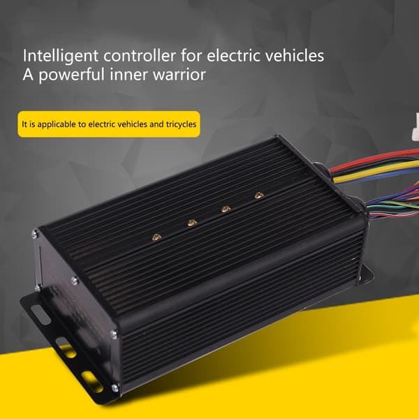 18 Rørs Motorcontroller 48V-64V 22A-25A Output Vandtæt Til E Cykel E Scooter Silver