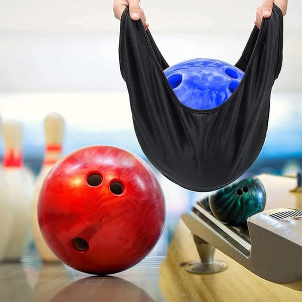 Bowlingkugle poleringsklud renserholderpose til rengøring af bowlingkugler